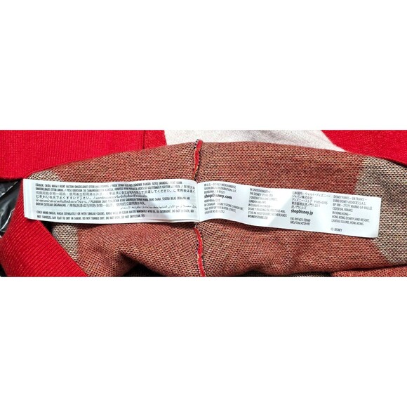 NWT DISNEY Minnie Mouse Pullover Knit Sweater Red White Polka Dot Plus Sz 2x - Picture 6 of 8